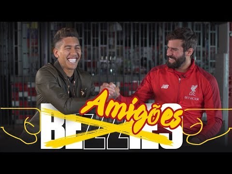 BEZZIES with Alisson and Firmino | Who is Bobby's favourite Brazilian? Is Salah the best 'keeper?