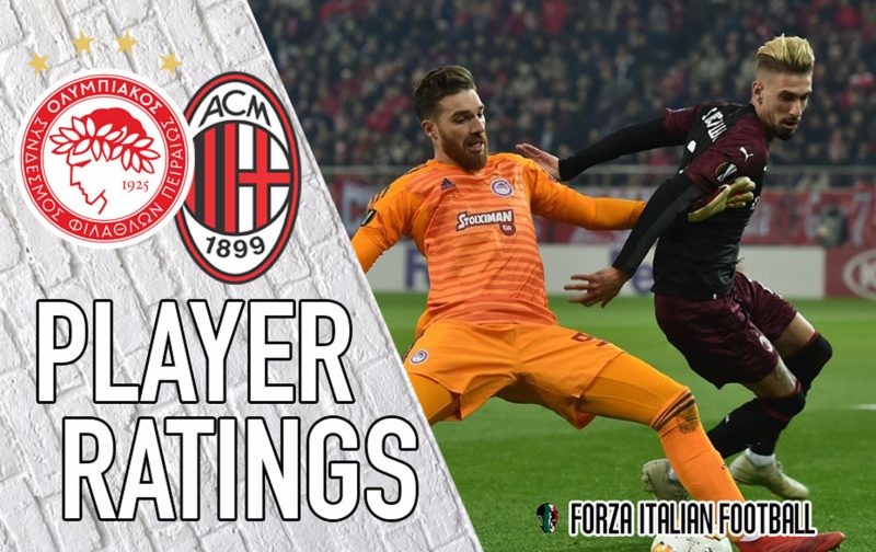 AC Milan Player Ratings: Gattuso’s Greek Tragedy