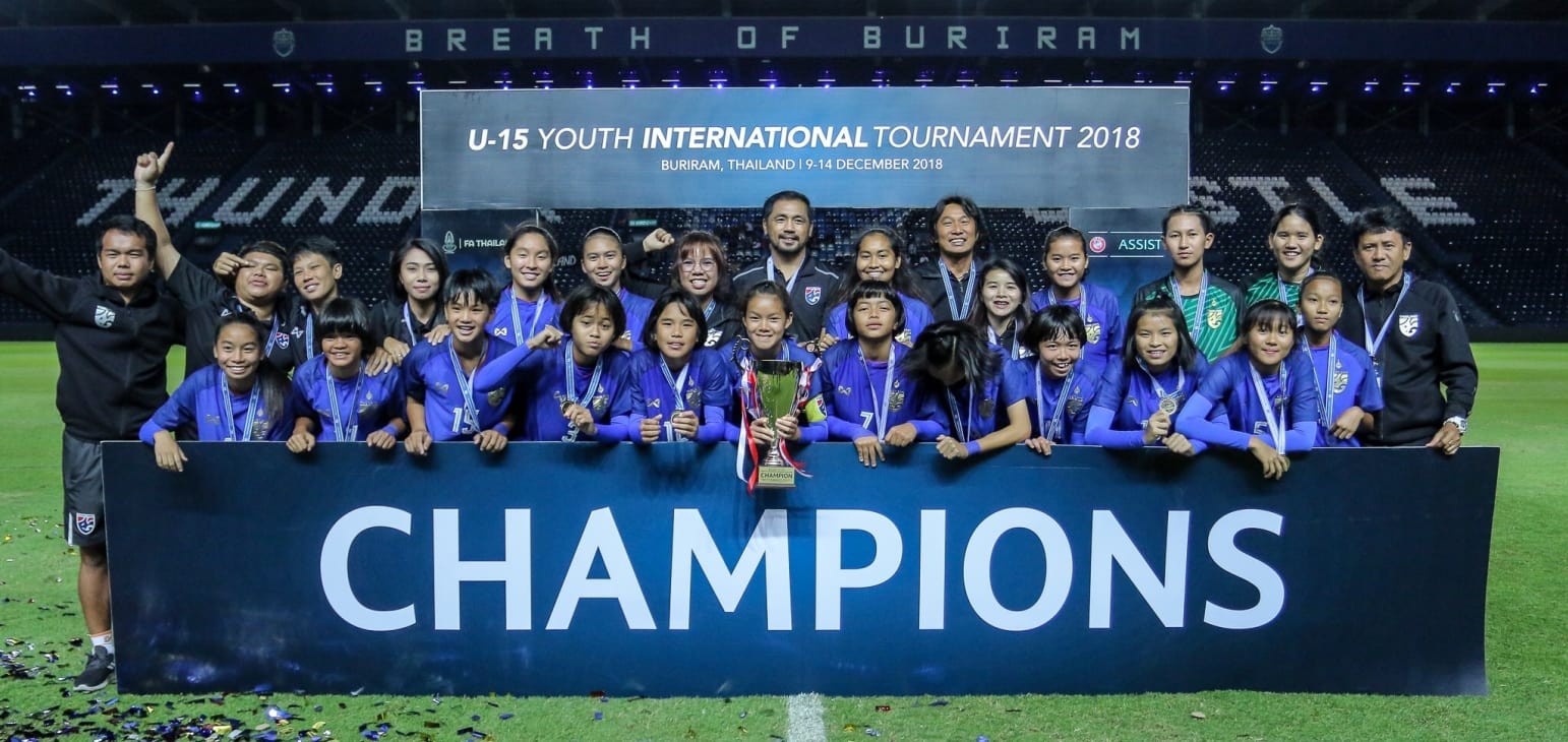 Perfect Thailand clinch U-15 Women’s Youth International Tournament title