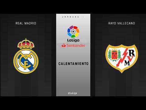 Calentamiento Real Madrid vs Rayo Vallecano