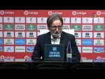 Rueda de prensa de Anquela tras el Granada CF vs Real Oviedo (1-0)