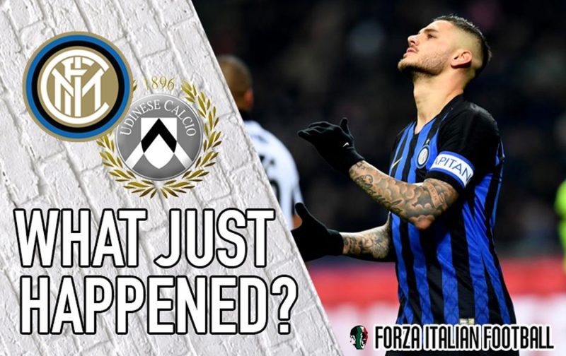 VIDEO: Inter 1-0 Udinese – What Just Happened?