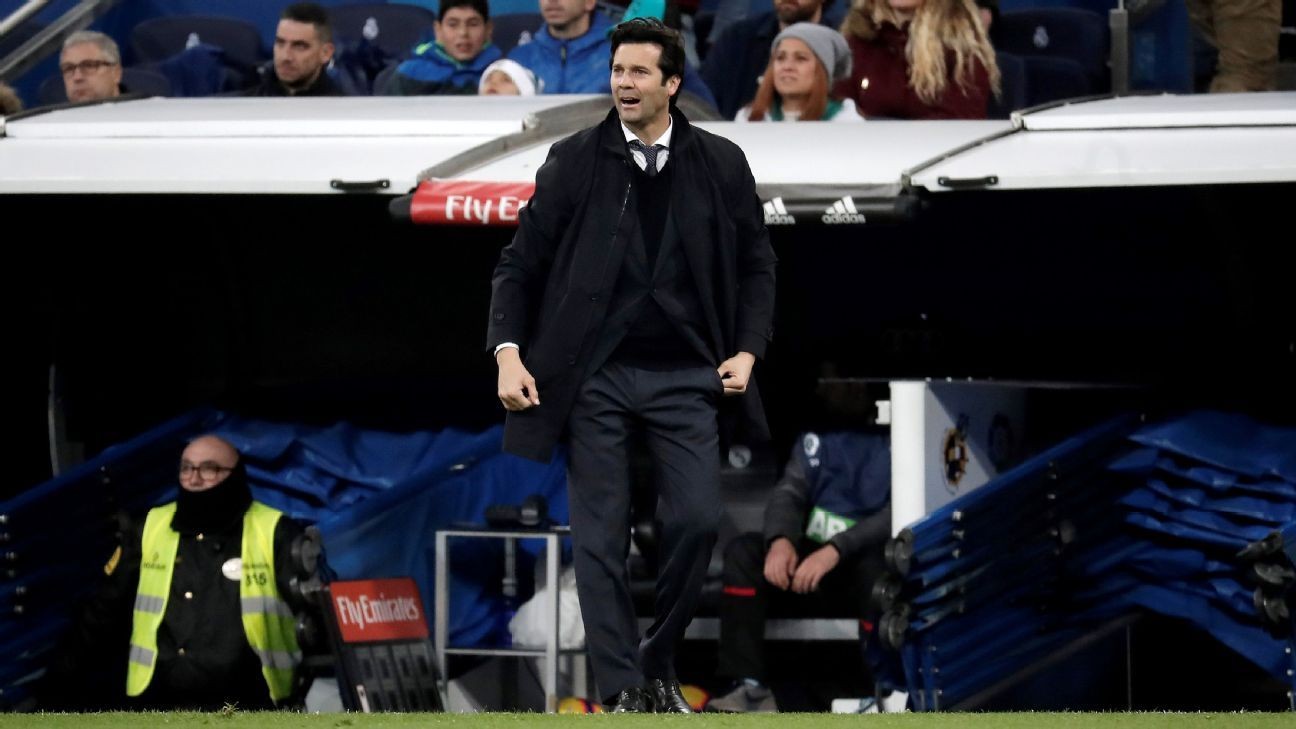 Real Madrid boss Santi Solari plays down supporters' whistles and boos