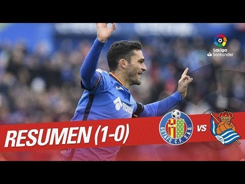 Resumen de Getafe CF vs Real Sociedad (1-0)