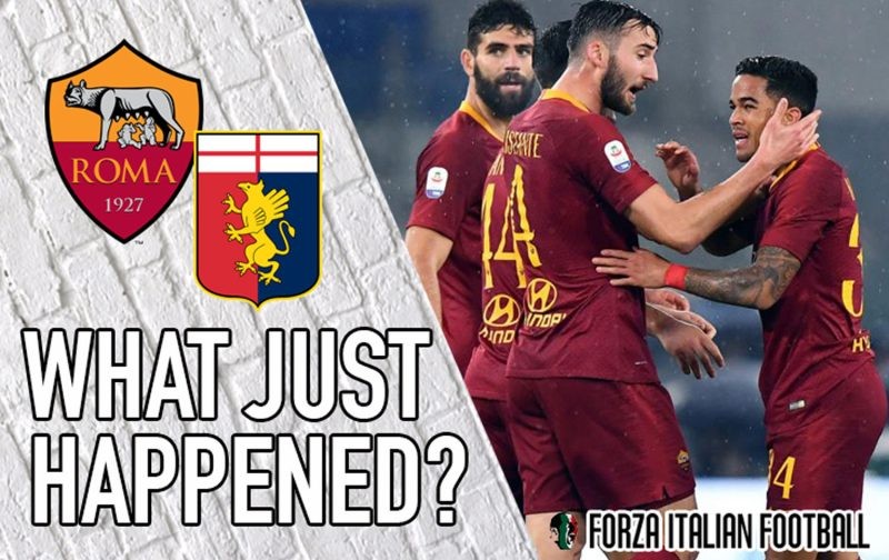 VIDEO: Roma 3-2 Genoa – What Just Happened?
