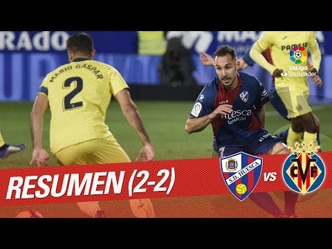 Resumen de SD Huesca vs Villarreal CF (2-2)