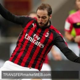 AC MILAN planning to offload HIGUAIN in January