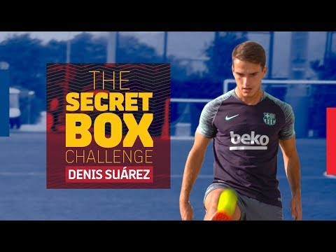 THE SECRET BOX CHALLENGE | Denis Suárez