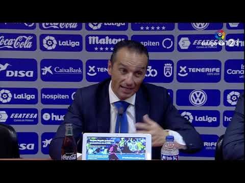 Rueda de prensa de José Luis Oltra tras el CD Tenerife vs Granada CF (1-1)