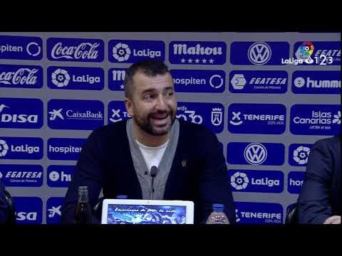 Rueda de prensa de Diego Martínez tras el CD Tenerife vs Granada CF (1-1)
