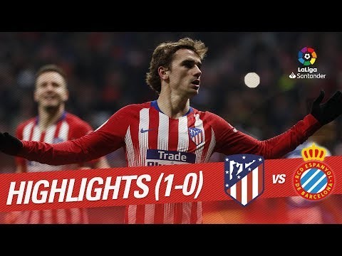 Highlights Atletico de Madrid vs RCD Espanyol (1-0)