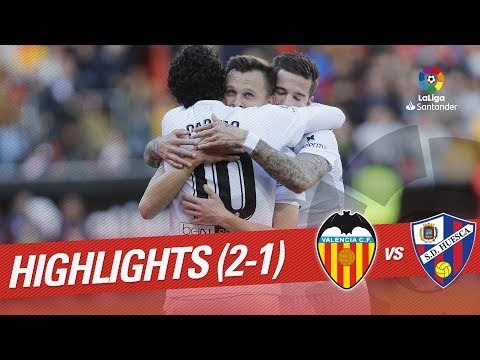 Highlights Valencia CF vs SD Huesca (2-1)