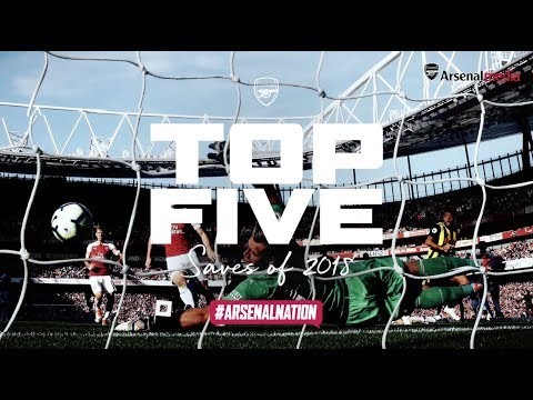 Which goalkeeper made the best save for Arsenal in 2018?