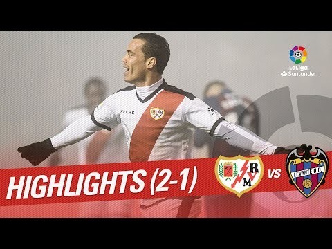 Highlights Rayo Vallecano vs Levante UD (2-1)