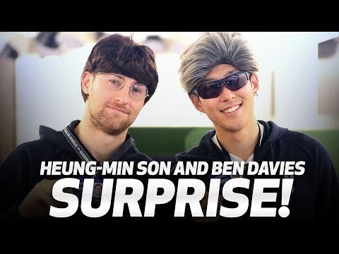 HEUNG-MIN SON AND BEN DAVIES GO UNDERCOVER AT SPURS SHOP!