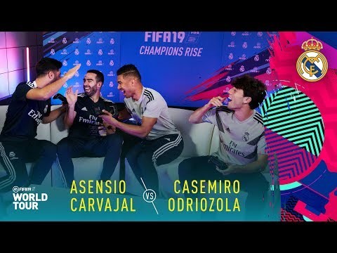 FIFA 19 | Real Madrid Player Tournament | ft. Casemiro, Asensio, Carvajal, Odriozola