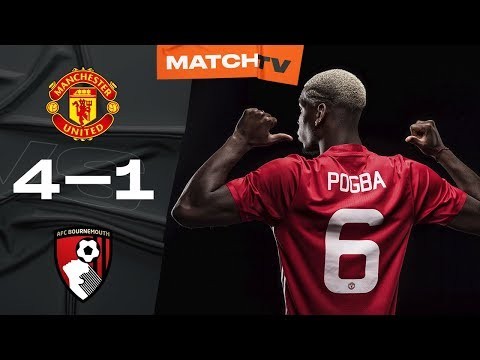 Manhcester United Bournemouth 4-1 Highlights & All Goals 2018