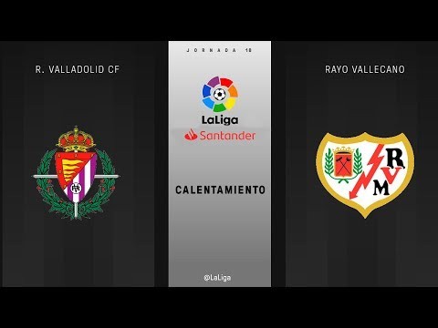 Calentamiento R. Valladolid CF vs Rayo Vallecano