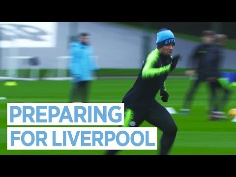 PREPARING FOR LIVERPOOL | Training | City v Liverpool