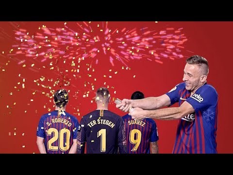 FC Barcelona wishes a happy new year