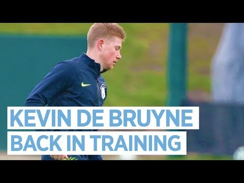 Happy 2019! KEVIN DE BRUYNE IS BACK | Training day before Liverpool game