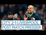 Pep Guardiola reacts to Man City v Liverpool | PRESS CONFERENCE