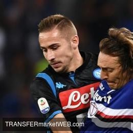 SCHALKE 04 approaching Napoli backup Marko ROG