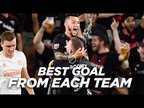 Best Goal for Each Team in 2018