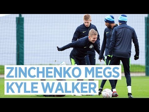 Nutmegs and Rondos! | Training | Man City
