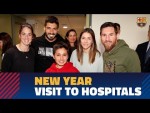 Barça bringing happiness to local hospitals
