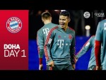 FC Bayern arrive at Training Camp | Doha - Day 1