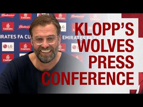 Jürgen Klopp's pre-FA Cup press conference | Wolves