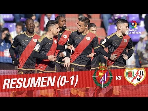 Resumen de Real Valladolid vs Rayo Vallecano (0-1)
