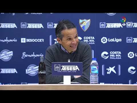 Rueda de prensa de Xavi Bartolo tras el Málaga CF vs CF Reus (0-3)