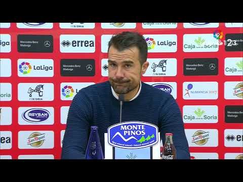 Rueda de prensa de Aritz López Garai tras el CD Numancia vs Real Oviedo (2-3)