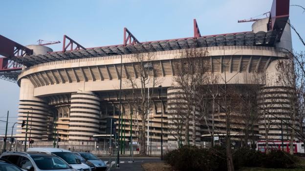 Inter Milan accept two-match San Siro closure after trouble at Napoli game