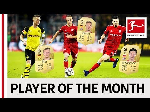 Reus, Lewandowski, Kimmich & Co. - Vote Your Player Of The Month December