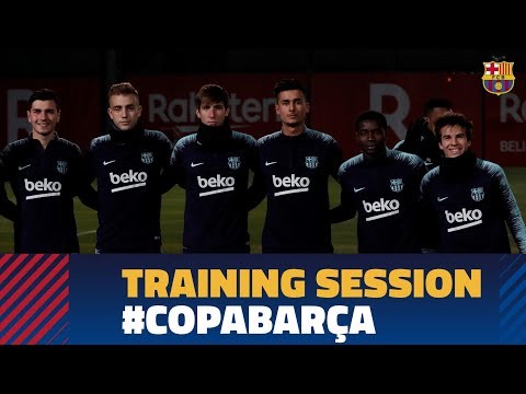 Ready for the cup match against Levante