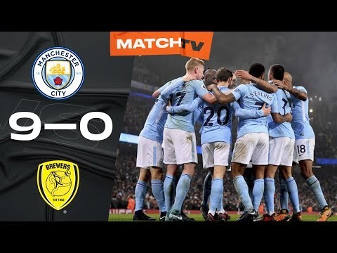 Manchester City vs Burton 9-0 Highlights & Goals HD