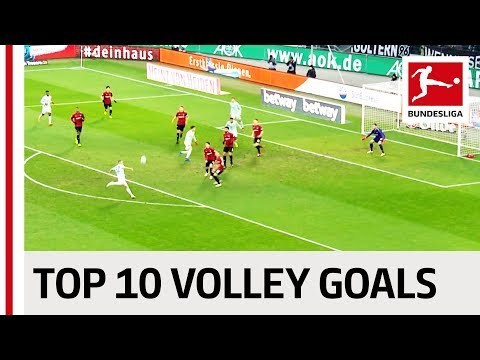 Top 10 Volley Goals 2018-19 So Far - Robben, Witsel, Jovic & Co