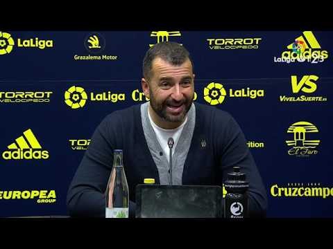 Rueda de prensa de Diego Martínez tras el Cádiz CF vs Granada CF (0-0)