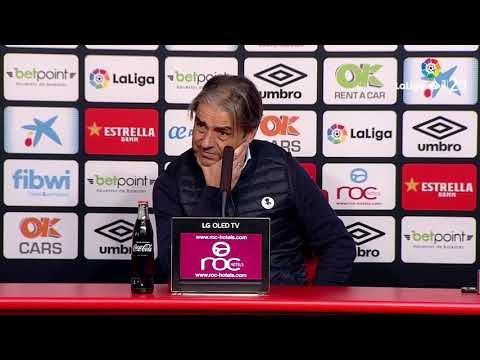 Rueda de prensa de Natxo González tras el RCD Mallorca vs RC Deportivo (1-0)