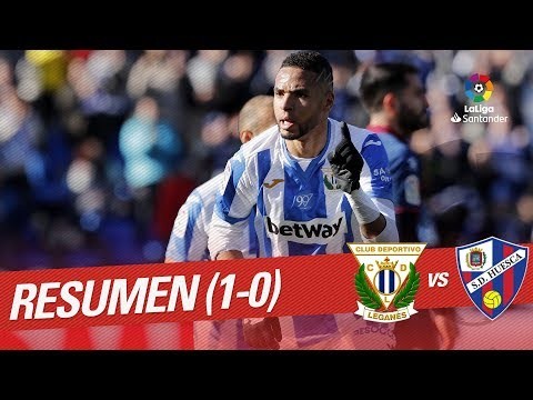 Resumen de CD Leganés vs SD Huesca (1-0)