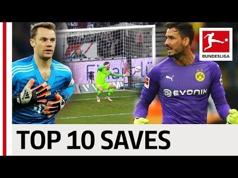 Top 10 Saves 2018/19 So Far! - Neuer, Bürki, Trapp & Co