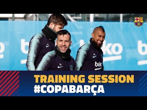 Back to work to prepare the cup match against Levante