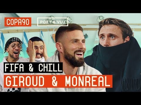 Blindfold FIFA and Chill ft Giroud vs Monreal | Arsenal vs Chelsea Special with Puma Football