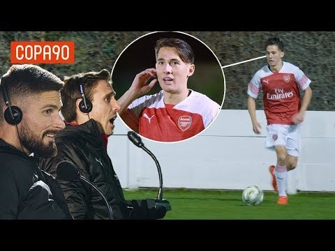 Mind Control Challenge ft. Giroud & Monreal | Arsenal vs Chelsea Special with pumafootball