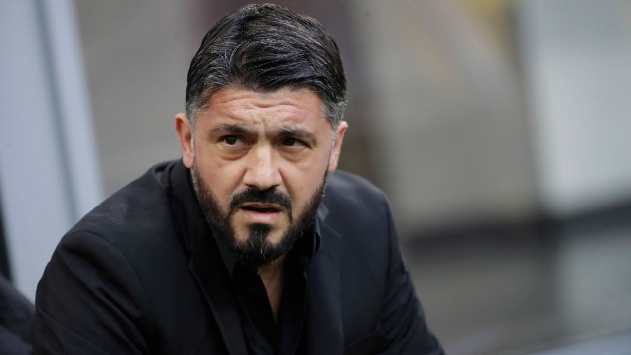 AC Milan boss Gennaro Gattuso banned one game for referee protest