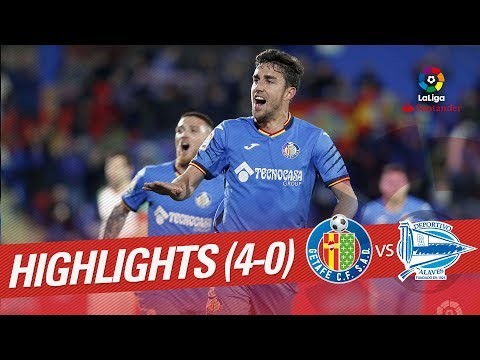 Highlights Getafe CF vs Deportivo Alaves (4-0)