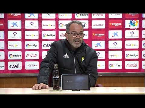 Rueda de prensa de Álvaro Cervera tras el UD Almería vs Cádiz CF (0-0)